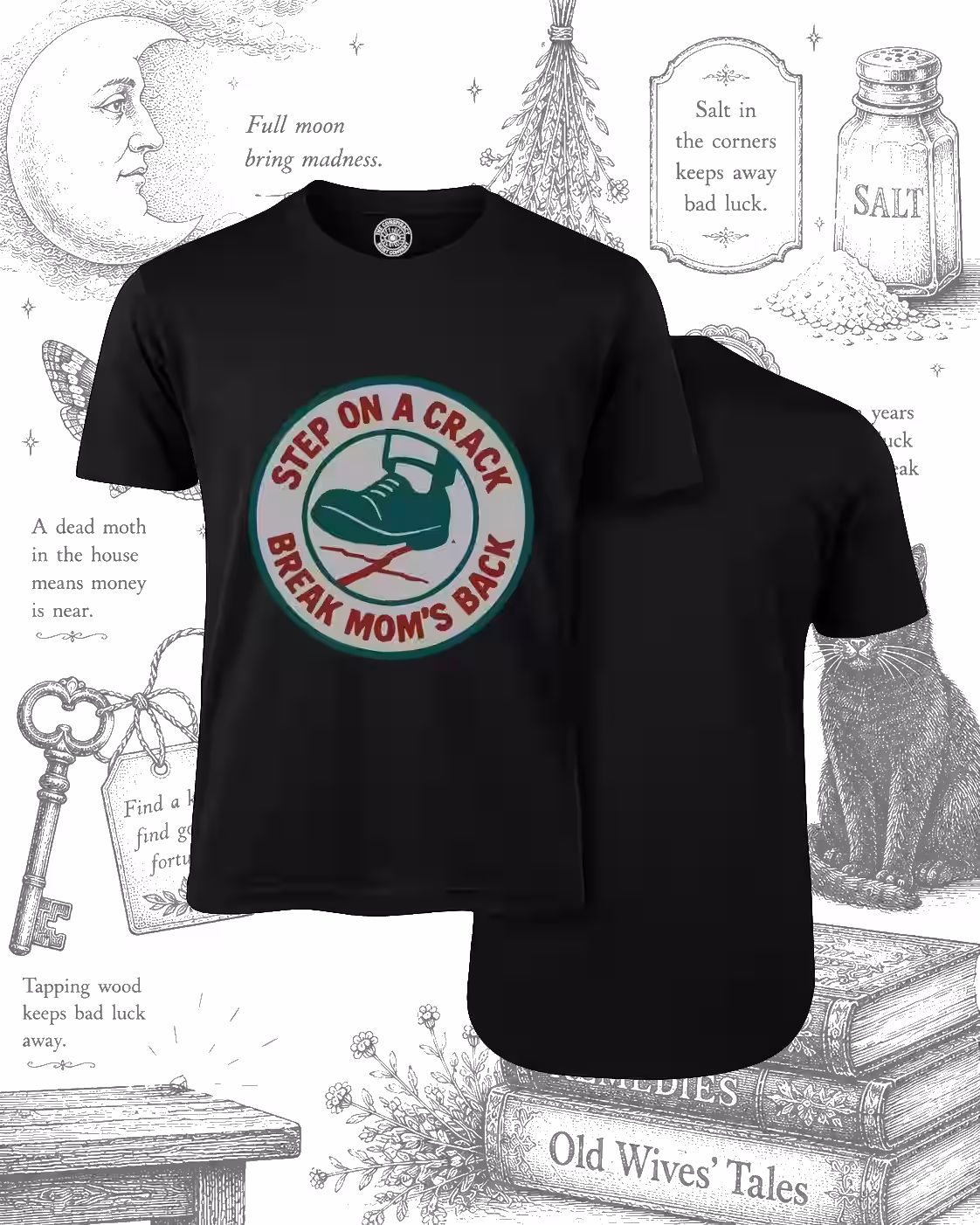 Step on a Crack – Mother's Back Curse Tee