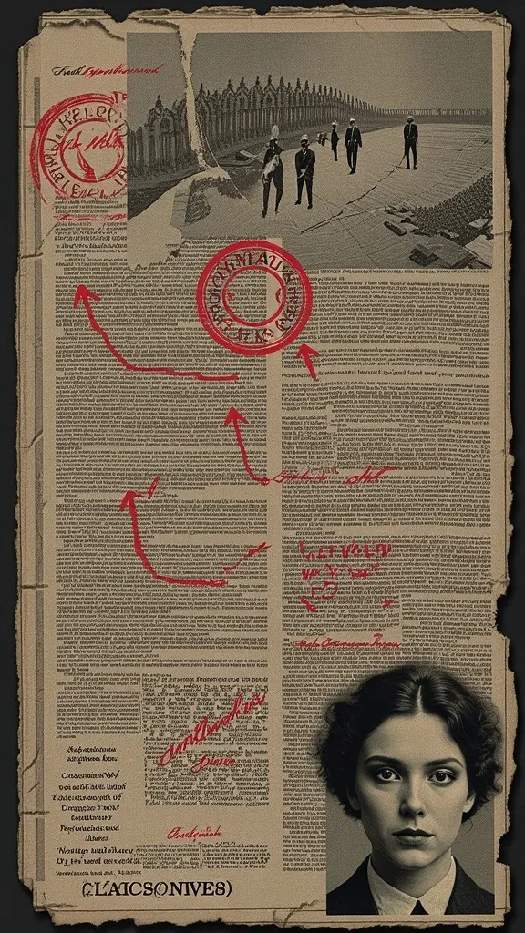 Collage showing mutilation as psychological warfare, the ‘From Hell’ letter with kidney, safe house extraction, and Mary Jane Kelly as high-value target.