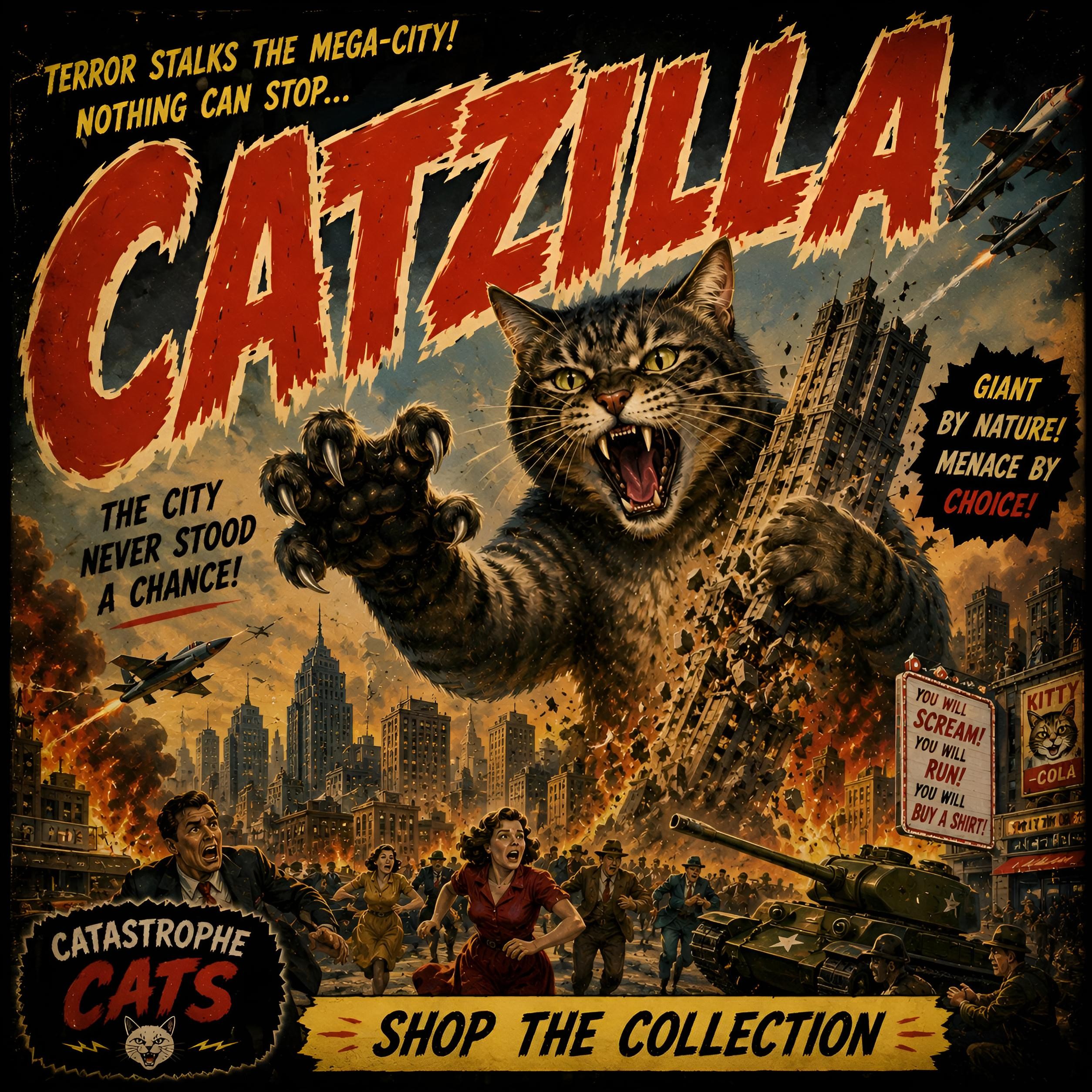 Shop the Catastrophe Cats collection